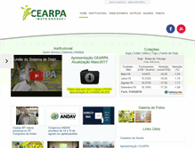 Tablet Screenshot of cearpamt.com.br
